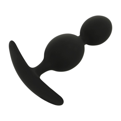 Black&silver - Orson Plug Silicone 2 Anal Waves 9 CM
