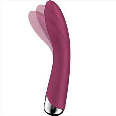 Satisfyer Spinning Vibe 1 G-Spot Rotator Vibrator Red - image 5