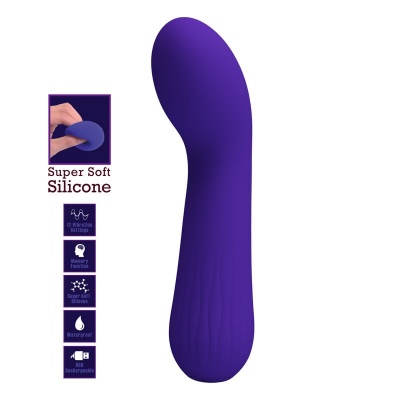 Pretty Love Faun Rechargeable Vibrator Purple - image 7