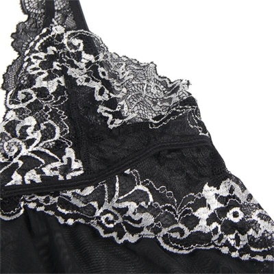 Subblime Babydoll Tulle with Lace Chest L/XL - image 10