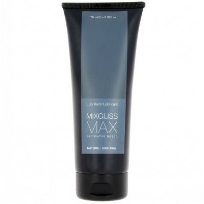 Mixgliss Max Natural Water-Based Anal Lubricant 70ml