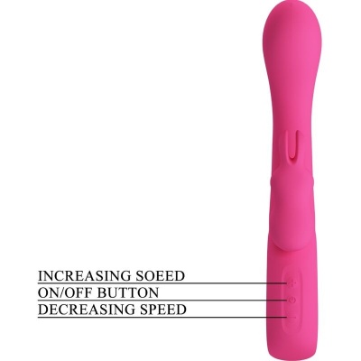 Pretty Love Novak Rabbit Vibrator Pink - image 7