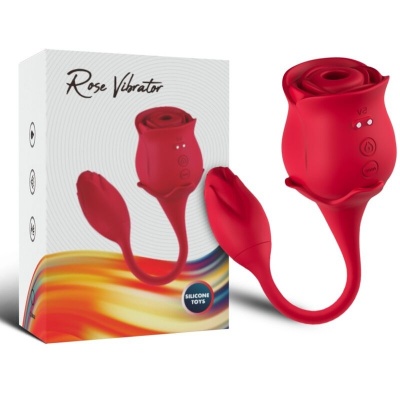 Armony Pink Clitoral Suction and Vibrator Red