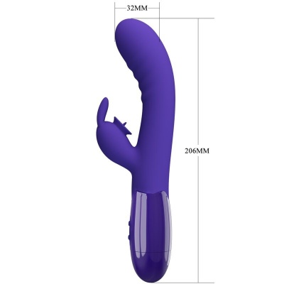 Pretty Love Cerberus Violet Rabbit Vibrator 30 Functions - image 5