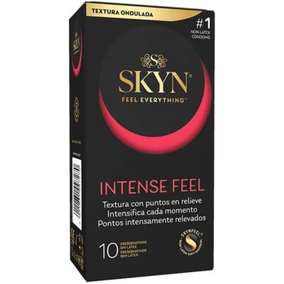Skyn Intense Feel Textured Condoms 10 Units - image 1