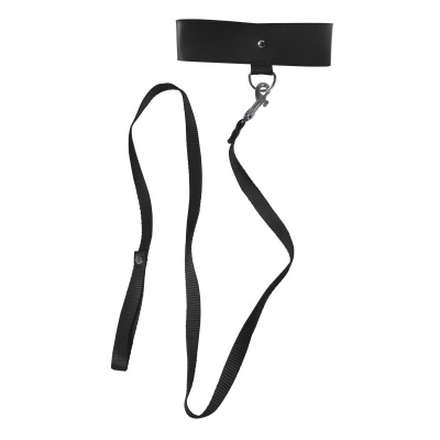 Foto van Sportsheets - Sex & Mischief Black Leash & Collar
