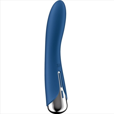 Satisfyer Spinning Vibe 1 G-Spot Blue Rotator Vibrator - image 1