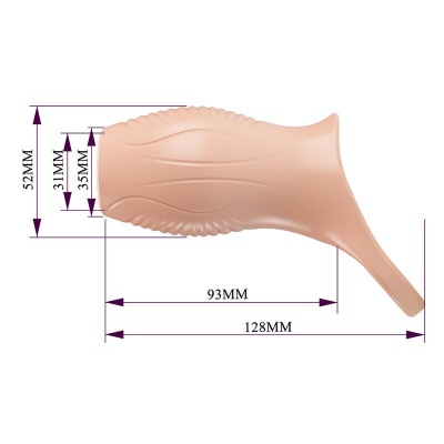 PRETTY LOVE - Geraldine Thickening Penis Sheath - image 7