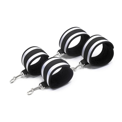 Ohmama Fetish Grey Wrist Cuffs - image 6