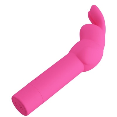 Pretty Love Gerardo Fuchsia Rabbit Silicone Vibrator - image 9