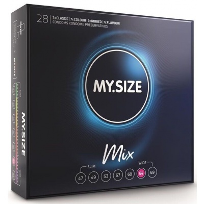 My Size Mix Condoms 64mm 28 Pack My Size Mix Condoms 64mm 28 Pack