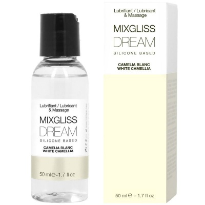 Mixgliss Dream White Camelia Silicone Lubricant 50ml