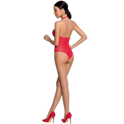 Passion BS088 Bodystocking Red One Size - image 2