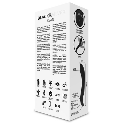Black&Silver Kean Vibrator Touch Control - image 10