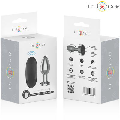 Intense Anal Plug Metal 10 Vibrations S with Remote - image 8
