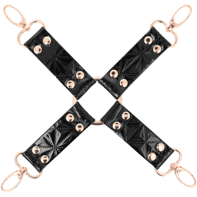 Begme Black Edition Vegan Leather Hog Tie - image 1