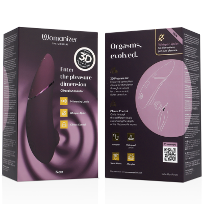 Womanizer Next Clitoral Stimulator Dark Purple - image 7