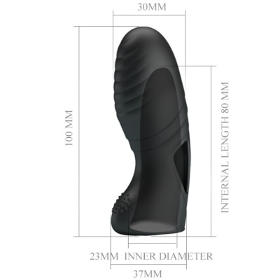 Pretty Love Alan Silicone Finger Vibrator - image 7