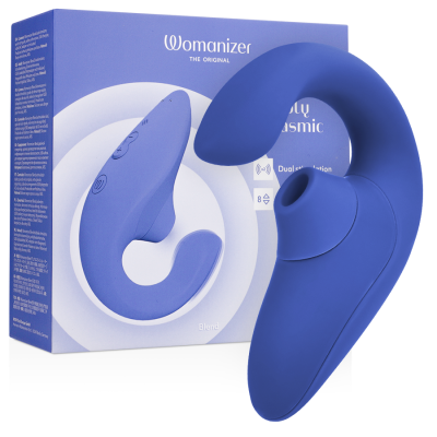 Womanizer Blend Rabbit Vibrator Blue