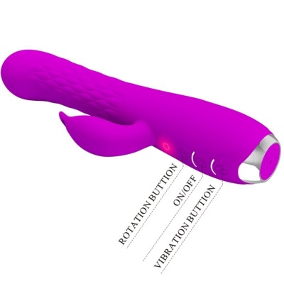 Pretty Love Molly Rotating Rabbit Purple - image 5