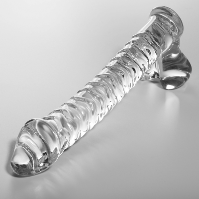 Nebula Series Model 23 Clear Glass Dildo 21.5cm