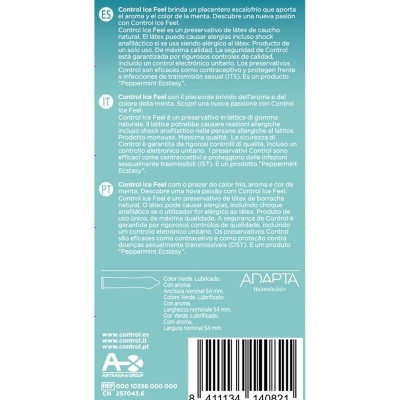 Control Ice Feel Cool Effect Condoms 10pk - image 2