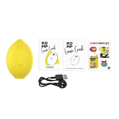 ROMP Lemon Crush Clitoral Stimulator Yellow - image 12