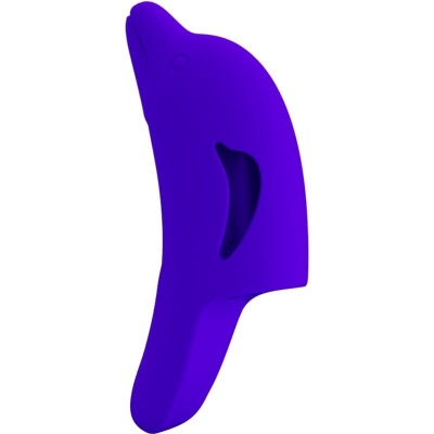 Pretty Love Delphini Powerful Finger Stimulator Dark Blue