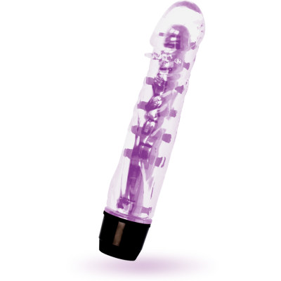 Glossy Lenny Purple Vibrator - image 2