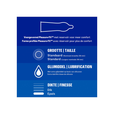 Foto van Durex NL / FR Extra Safe 6x12 | Naturel