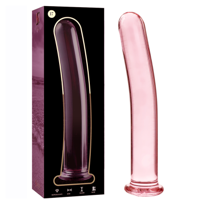 Nebula Series Model 17 Pink Glass Dildo 18.5cm - image 2