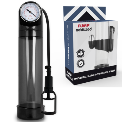 Pump Addicted RX9 Black Vibrator Pump Addicted RX9 Black Vibrator