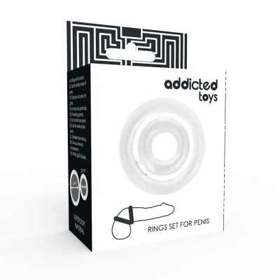 Addicted Toys Potenz C-Ring Clear - image 4