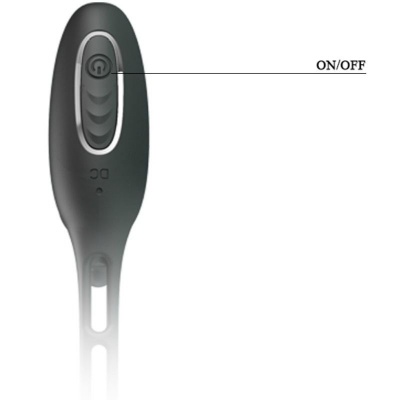 Pretty Love Penis Ring with Vibrator Plug - image 7