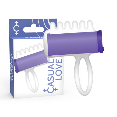 Casual Love Finger Fun Vibrator Purple - image 2