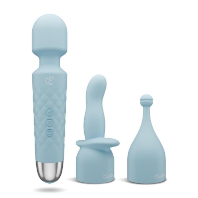 Foto van EasyToys – Wand Collection Mini Wand Vibrator – Blauw