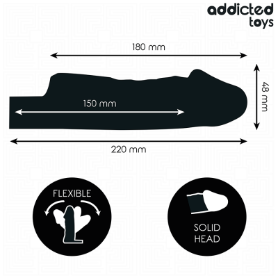Addicted Toys Transparent Penis Extender 27cm - image 4