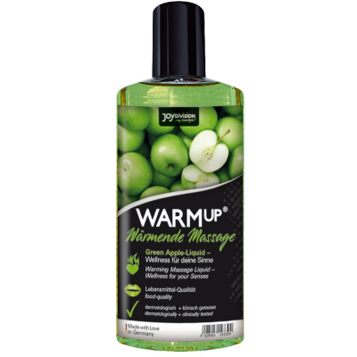 Joydivision Warmup Green Apple Massage Oil 150ml Joydivision Warmup Green Apple Massage Oil 150ml