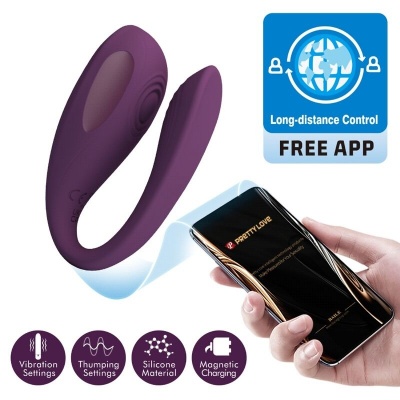 Pretty Love Aari Purple Clitoral Massager