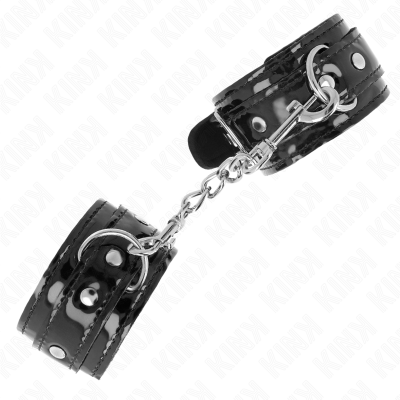 Kink Shiny Neoprene Wrist Cuffs, Adjustable - image 3