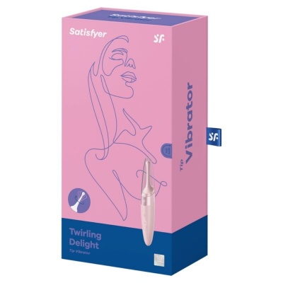Satisfyer Twirling Delight Clitoris Vibrator Pink - image 3