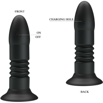 Pretty Love Magic Plug with Vibration & Remote - image 6