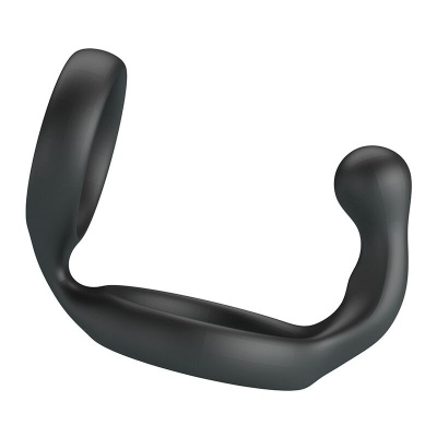CRAZY BULL - Florian Double Cock And Ball Ring Black - image 5
