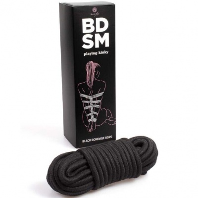 SecretPlay Black Bondage Rope - image 2