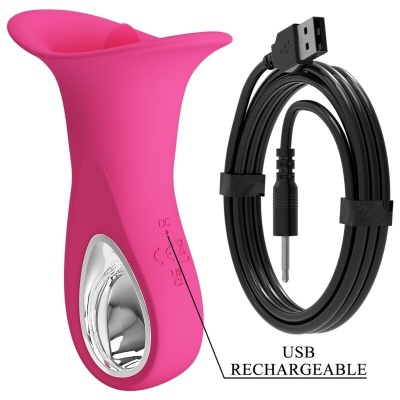 Pretty Love Clyde Oral Vibrator Tongue 12 Mode Pink - image 8