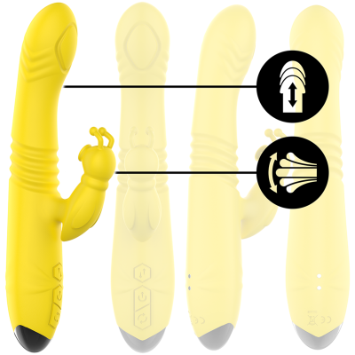 Intense Toky Multifunction Vibrator Yellow - image 2