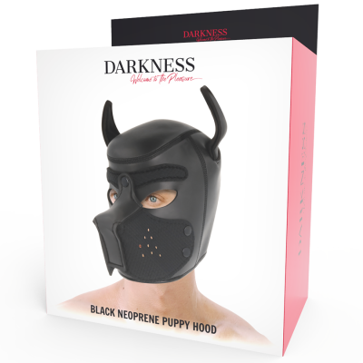 Darkness Neoprene Dog Mask Removable Muzzle M - image 6