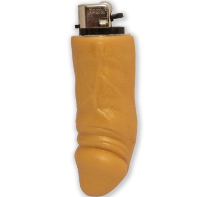 Diablo Picante Gold Penis Rechargeable Lighter Diablo Picante Gold Penis Rechargeable Lighter