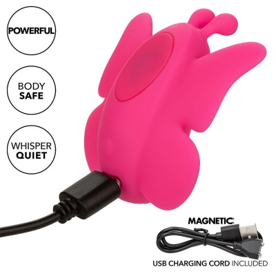Calexotics Neon Vibes Flutter Vibe Pink Panty - image 9