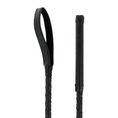 Darkness Fetish Black BDSM Whip 70cm - image 2